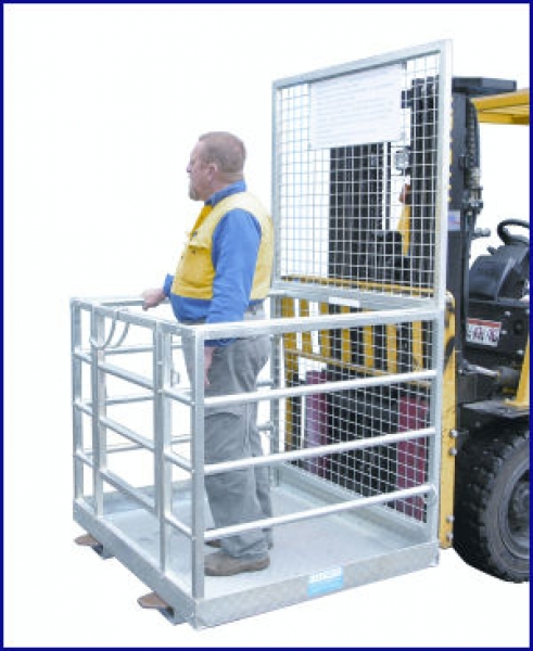 WPN Work Cage forklift attachment