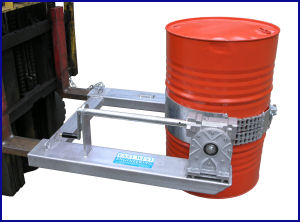 R-NH Drum Rotator Forklift Attachment